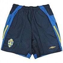アンブロ スウェーデン トレーニングショーツ ダークネイビー&times;Sブルー