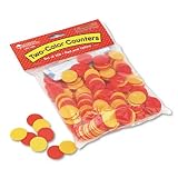 ~:~ LEARNING RESOURCES ~:~ Two-Color Counters, Math Manipulatives, For Grades K-6, 200/Set