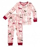 Hatley Prancing Horses All Over Print Kid's PJs
