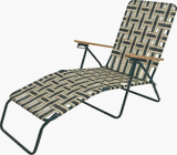 7Pos GRN/BGE Web Chaise