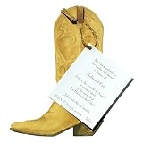 Cowboy Boot Die-cut Card, Pack of 10