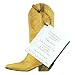 Cowboy Boot Die-cut Card, Pack of 10