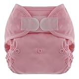 Blueberry Coveralls Hook/Loop Diaper, Pink