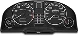 Tachodekorset Chrom für Audi 80 B3 / 89 (1986 - 1991), Tachometer von UN4