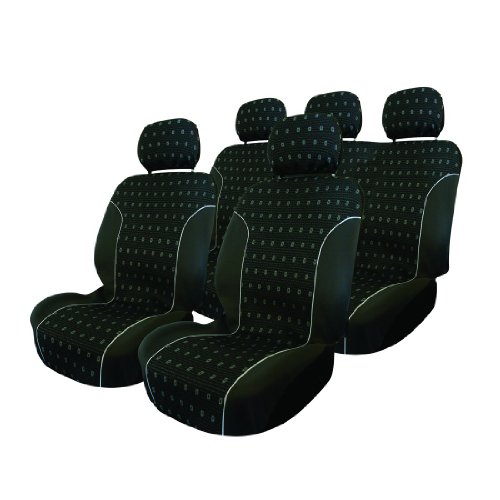 Carpoint 0310213 Schonbezug Set 9-teilig \'Charcoal\' Airbag Preisvergleich