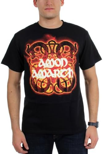 Authentic AMON AMARTH Band FIRE HORSES Logo T-Shirt S M L XL NEW