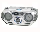New Portable Boombox Radio CD Player Cassette Stereo NR