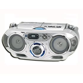 Click here to buy New Portable Boombox Radio CD Player Cassette Stereo NR by Naxa.