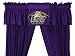 NCAA Louisiana State LSU Tigers - 5pc Jersey Drapes Curtains and Valance Set