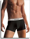 Diesel New Brettu Cotton Stretch Boxer White
