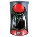Kitchen & Housewares : Chef Pepin CH48675 10-to-12-Cup Digital 15-Bar-Pump Espresso Maker, Metallic Red