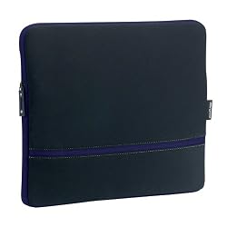 Targus TSS076US Slipskin Peel Laptop Case Fits Laptops with 13.3-Inch Screens (Black with Blue Accents)