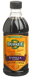 Durkee Vanilla Flavor Imitation, 16-Ounce Container (Pack of 6)