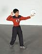 Set of 10 - SynSoft Floating Bladder Volleyball - White