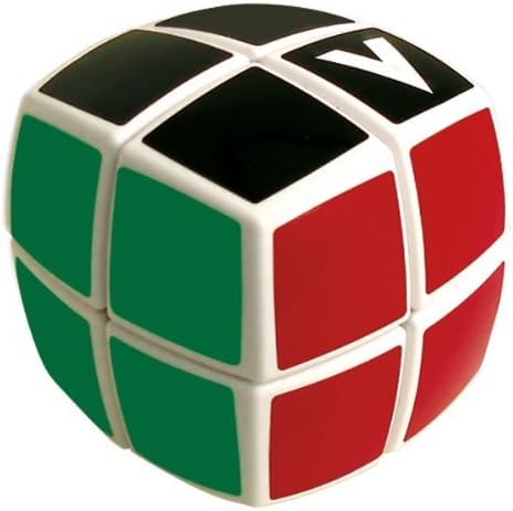 V-Cube 2 White Multicolor Cube (Pillowed) W/free Storage Bag