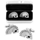 Playing Cards Cufflink by Enrico Pardini - Silver Metal