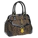 Star by Julien Macdonald-Chocolate 'Carly' leopard grab bag