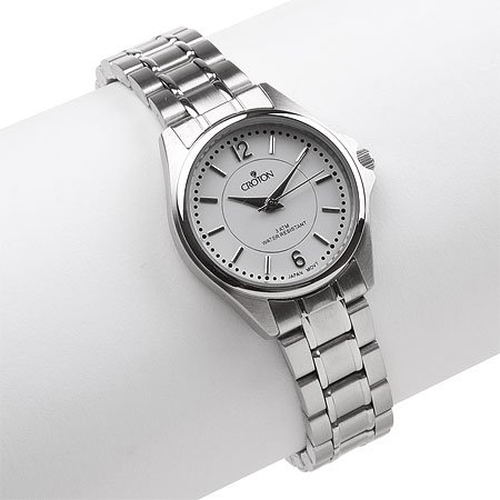 Croton Womens Stainless Steel Watch Dress Watch CN207191SSDW