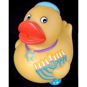 Hanukkah Rubber Ducky by