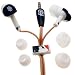 San Diego Padres Navy Blue Team Logo Helmet Earbud Headphones