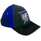 NHL LNH TAMPA BAY LIGHTNING BOLTS FLEX FIT XL HAT CAP