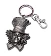 Alice in Wonderland Movie Mad Hatter Pewter Keychain