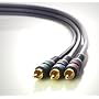 Mediabridge - RCA Component Video Cable - 15 ft