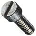 303 Stainless Steel Machine Screw, Metric, Pan Head, Slotted Drive, Plain Finish, Meets NAS Specifications, Right Hand Threads, Made In US