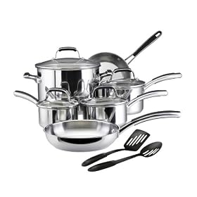 Farberware Millenium12-pc. Cookware Set Stainless Steel