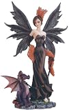 Fairy Collection Pixie With Dragon Fantasy Figurine Figure Decoration