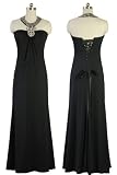 5435 Qpid Showgirl Black Halterneck Evening Dress Prom Dress Bridesmaid Dress Ball Gown UK Size 8 – 20