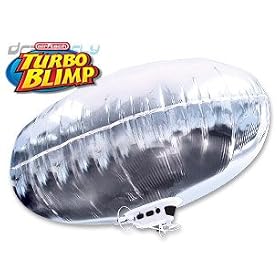 Click here to buy Radio Control Turbo RC Blimp - Silver Large 52 inch by Interactive Toy.