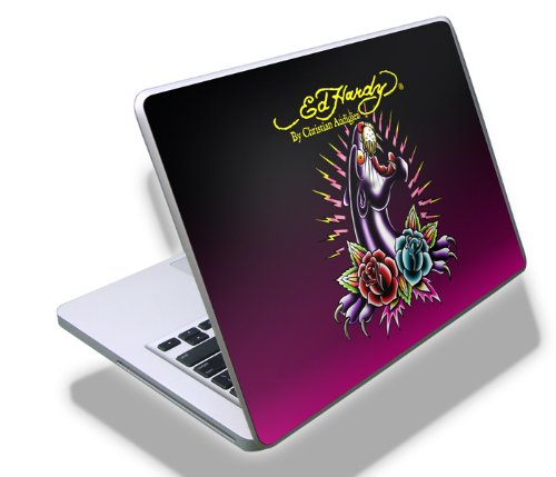 Ed Hardy Limited Edition Notebook Skin (Panther and Roses)