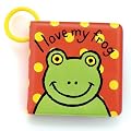 Jellycat - I Love My Frog Bath Book, 15cm