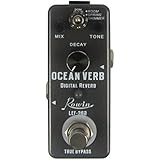 Rowin Mini Guitar Digital Reverb Effect Pedal 3in1- Room, Plate, Spring Reverb LEF-362