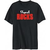 T-Shirt Mens Black  Pharell rocks  Male Names