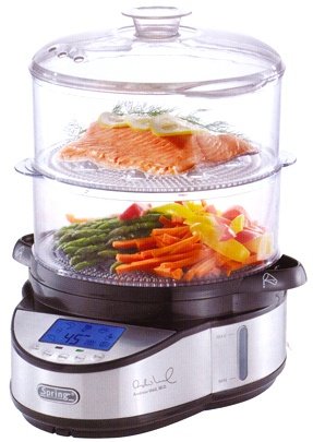 Dr. Weil 9817 The Healthy Kitchen 2-Tier Electronic Food Steamer