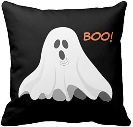 Boo Halloween Ghost Accent Simple And Fashion Pillow Case Cover