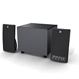 Altec Lansing VS2521 2.1 Computer Speakers with Powered Subwoofer (Black)