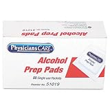 Acme United Alcohol Pads - 50 Pads per Box(Pack of 2)
