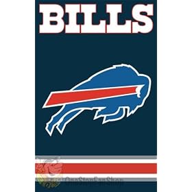 Buffalo Bills 2 Sided Large House Flag Banner from Banners & Flags