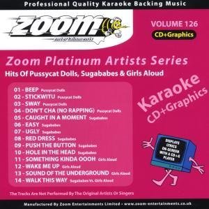 CD-Charts  Music : Zoom Karaoke CD+G - Platinum Artists 126: Pussycat Dolls, Sugababes & Girls Aloud