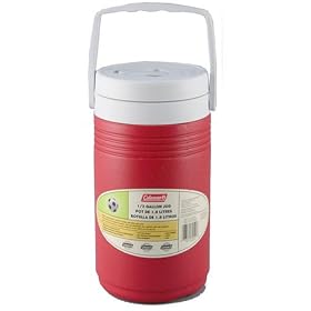 Click here to buy Coleman 1 2 Gal Poly-Lite Jug (Red) by Coleman.
