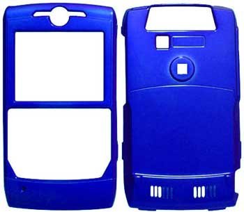 Blue Motorola Moto Q Protective Snap on Hard Case