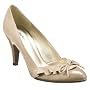 Women's Mossimo® Veronica Ruffle Pumps - Cream