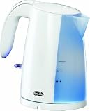 Breville Breville cordless travel kettle white 1L capacity illuminated window limescale filter cord storage & non slip base (Breville)