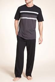Pure Cotton Short Sleeve Stripe Pyjamas [T07-2879-S]