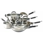 Farberware Millennium 11-Piece Cookware Set with Glass Lids