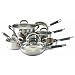 Farberware Millennium 11-Piece Cookware Set with Glass Lids