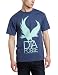 DTA SECURED BY ROGUE STATUS Men's Pro Eagle Tee, Dnm Hthr/Seagreen, Small